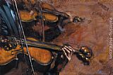 Violin Paintings - VIOLINS by Fabian Perez